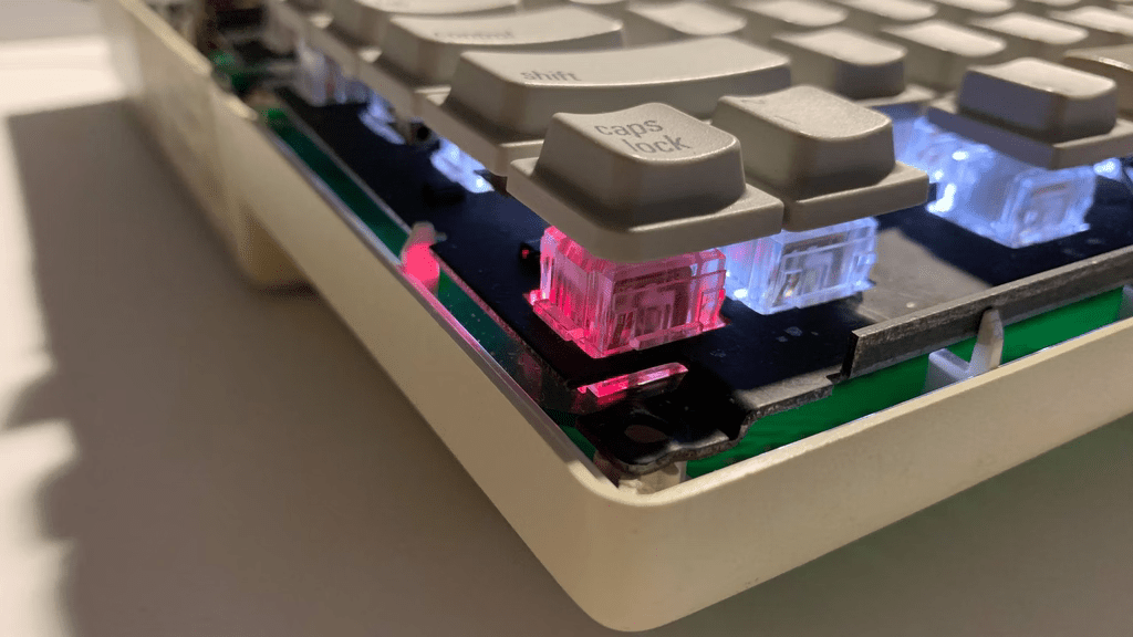 Backlit Mechanical Keyboard for the Apple IIc Computers | TinkerDifferent