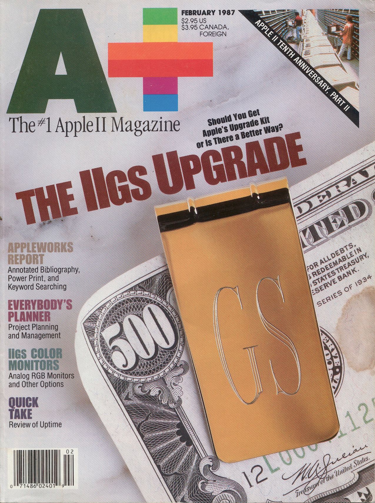 A+ Feb 1987 cover story Apple IIGS Upgrade Kit - cover copy.jpg
