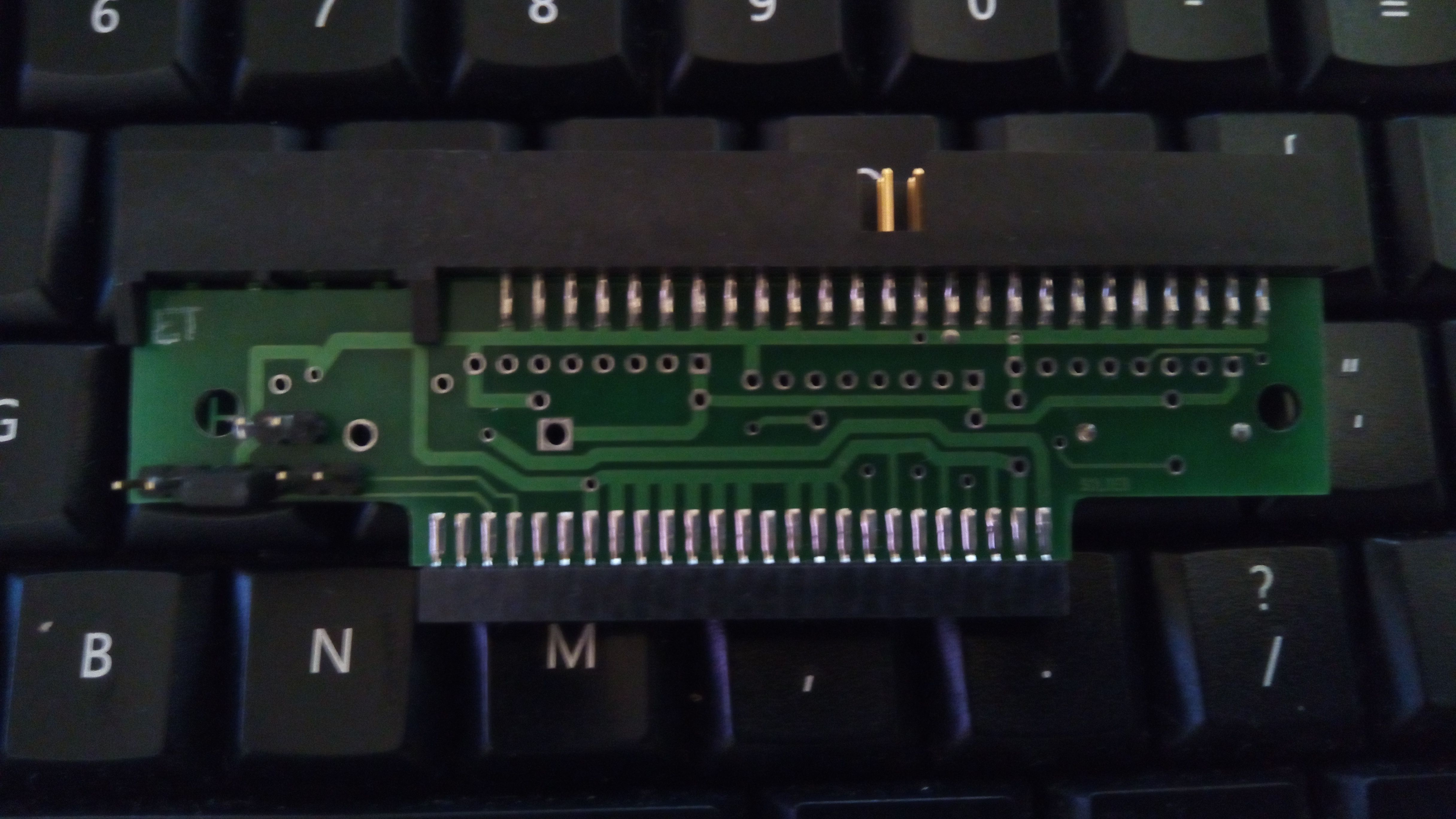 50-Pin IDC 2.54mm Male to 50-Pin IDC 2.00mm Female SCSI Laptop HD Adapter 