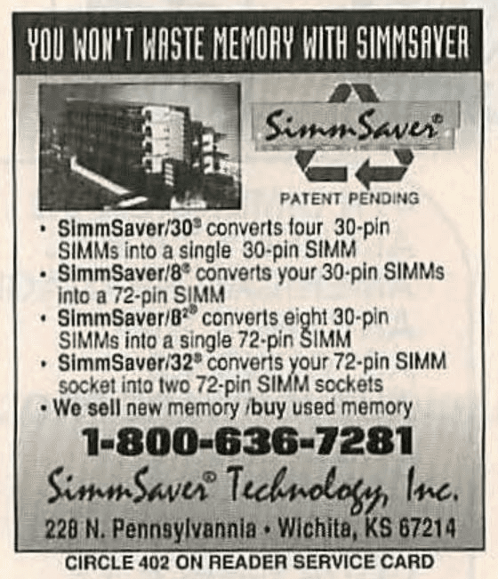 SimmSaver-30 Ad - MacWorld July 1995 pg 229.png