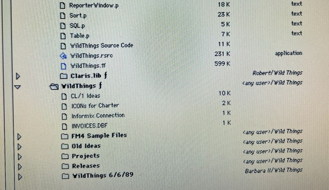 Wild Things Tape Directory Listing.jpg